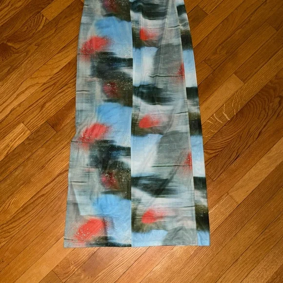 Miaou Multicolor Abstract Midi Dress - Picture 6 of 7